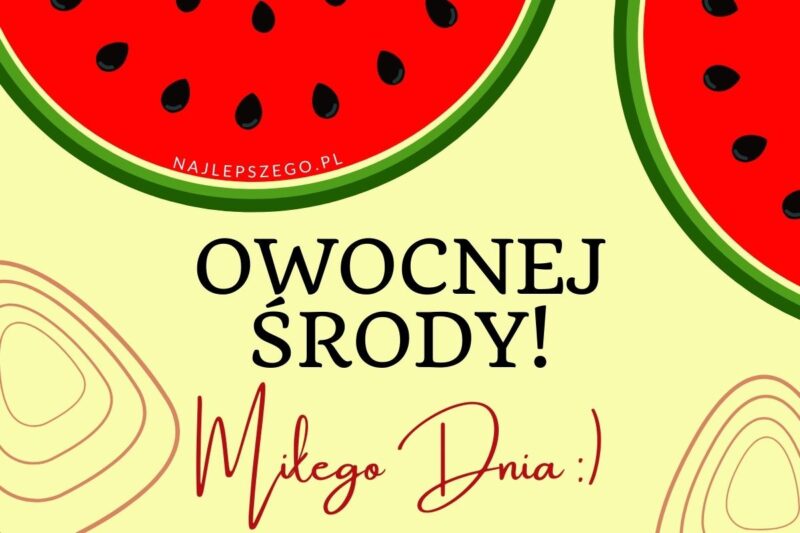 życzę ci dobrej środy grafika