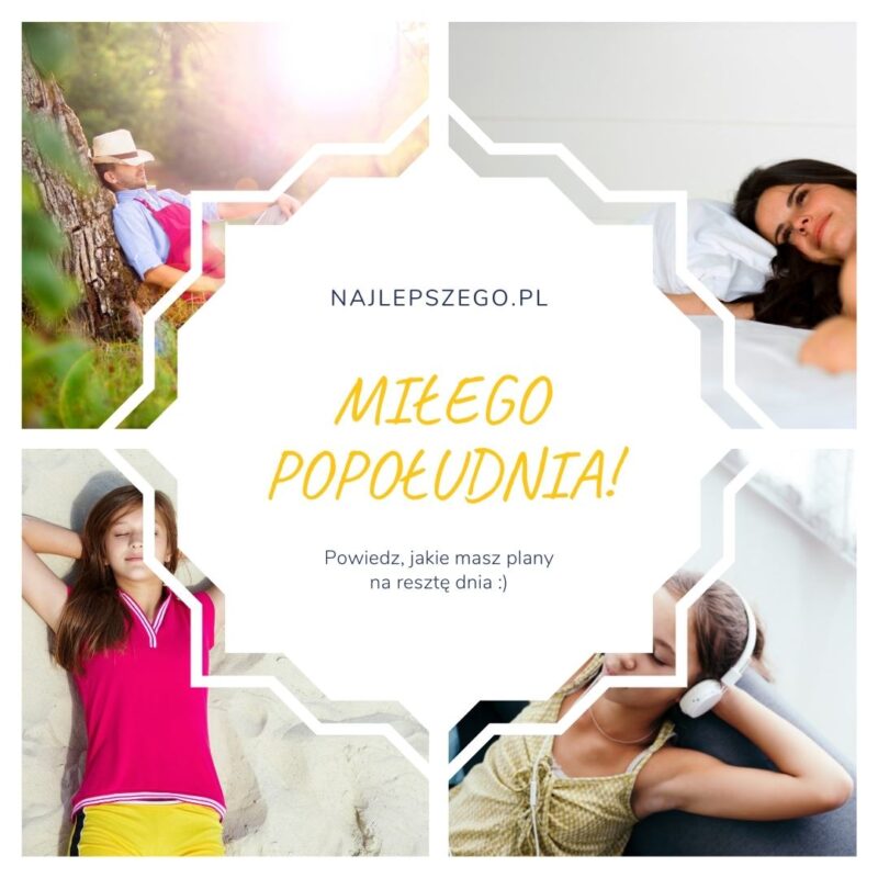 grafika miłego popołudnia