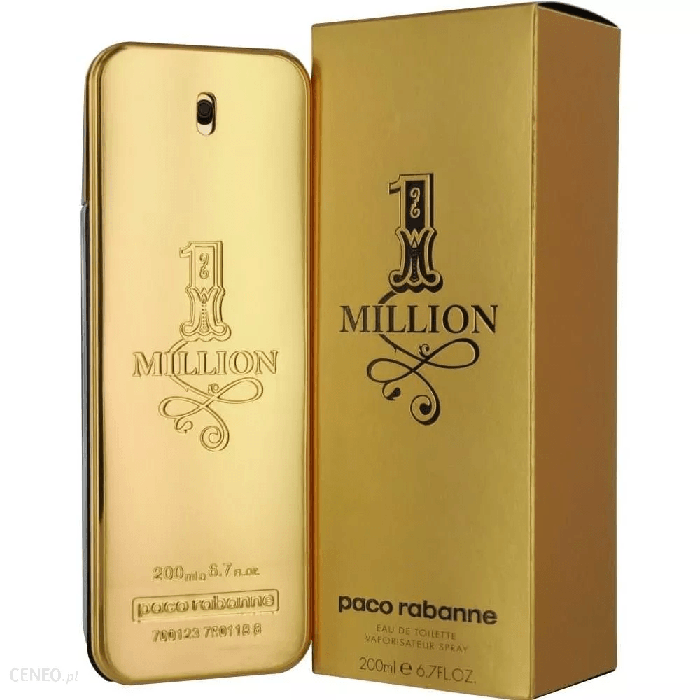 perfumy Paco Rabanne One Million w opakowniu sztabka złota